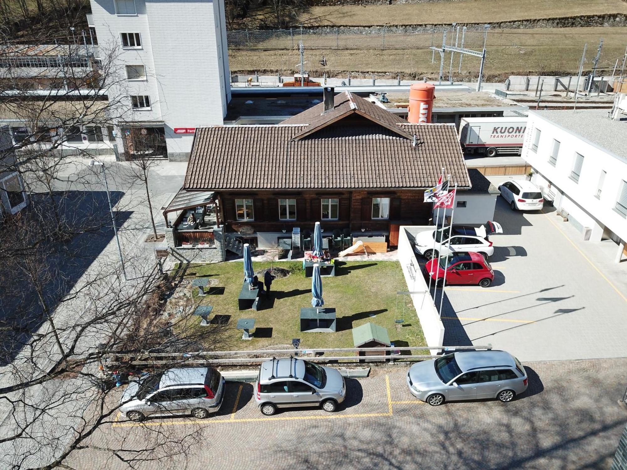 Ristorante Pensione Chalet Stazione Поск'яво Екстер'єр фото